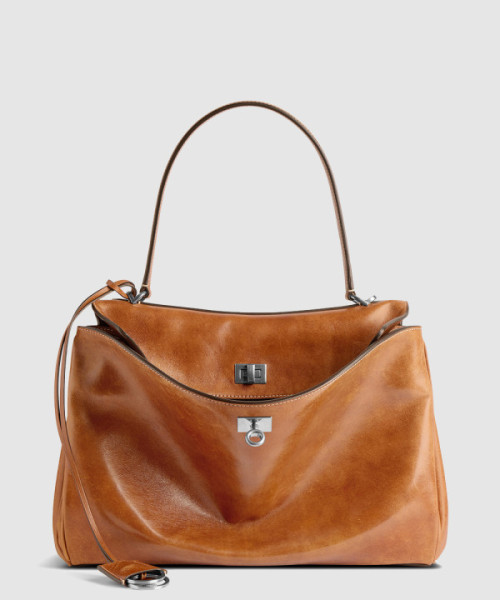 로데오 미디엄 핸드백 탠 7897722