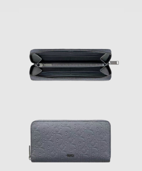 가죽 지퍼 장지갑 2ESBC