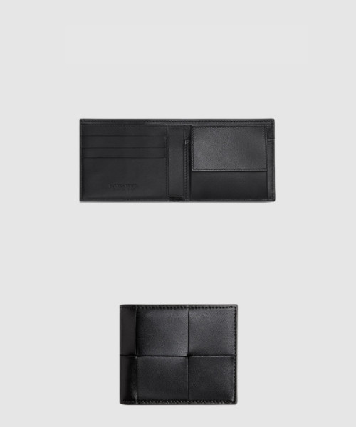 동전 지갑을 갖춘 카세트 폴더형 지갑 649605