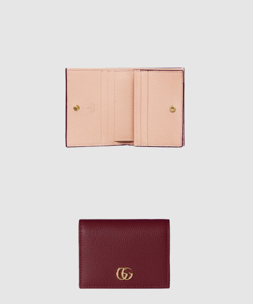 GG 마몽 바이컬러 스몰 지갑 456126