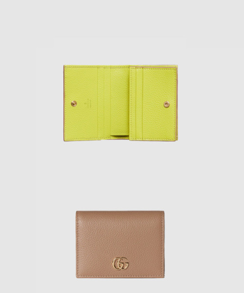 GG 마몽 바이컬러 스몰 지갑 456126