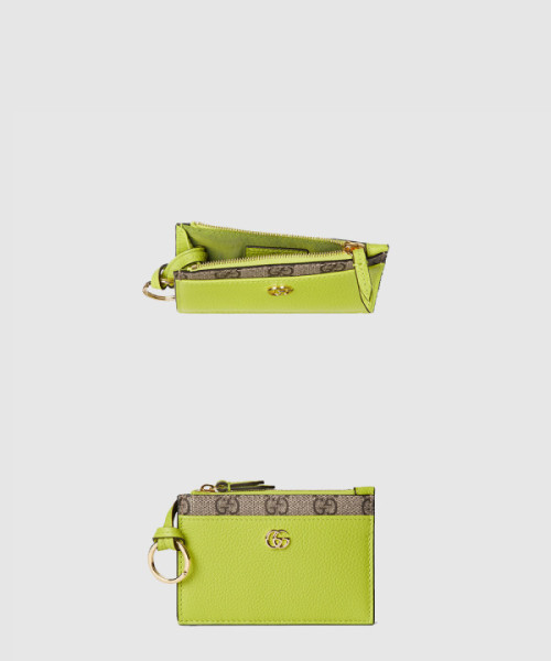 GG 마몽 지퍼 카드 지갑 837966