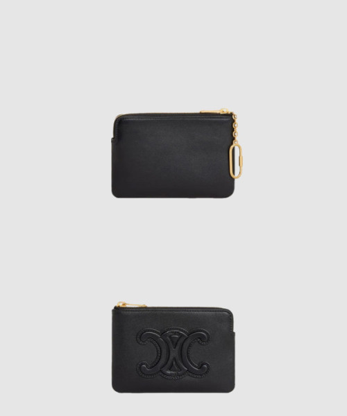 트리오페 지퍼 카드 코인 지갑 10C663