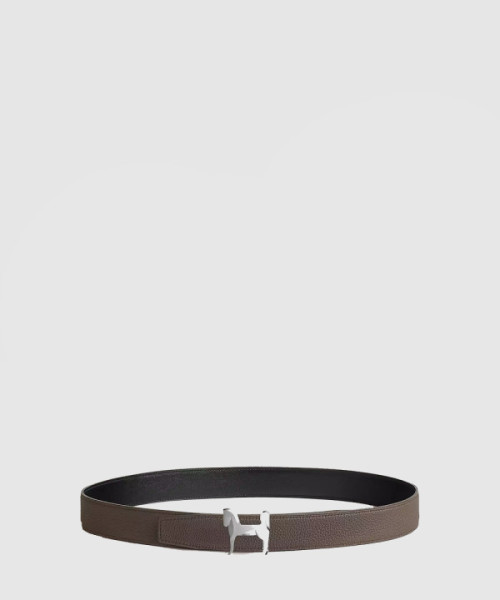 파나쉬 벨트 버클 리버서블 가죽 스트랩